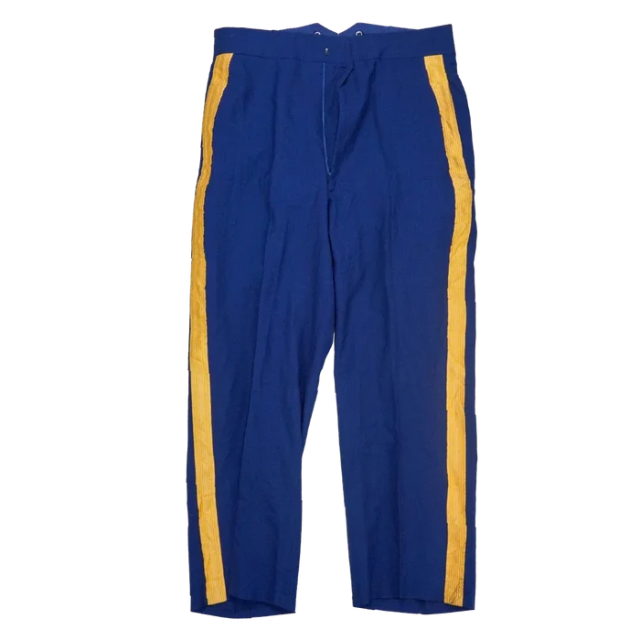 US Army Blue Officer Service Dress Trousers - 37R, Large - US Army Surplus - Dress Trousers
