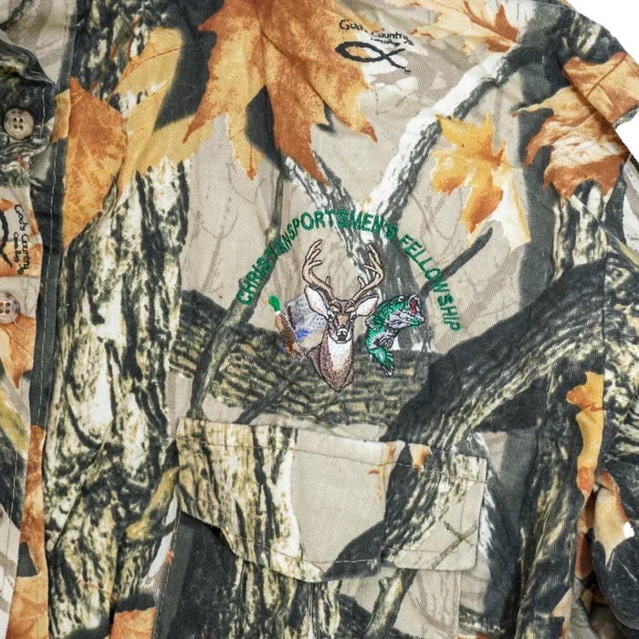 US Made Ideal GCC Camo Field Shirt - Medium - Army & Outdoors - Field Shirts