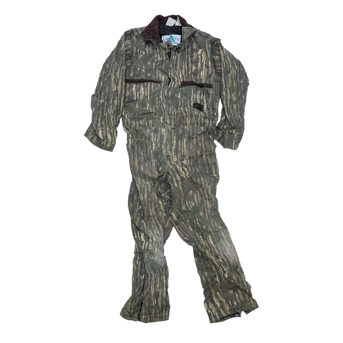 US Made Liberty Realtree Kids Lined Coveralls - Youth 12, Large - Army & Outdoors - Overalls