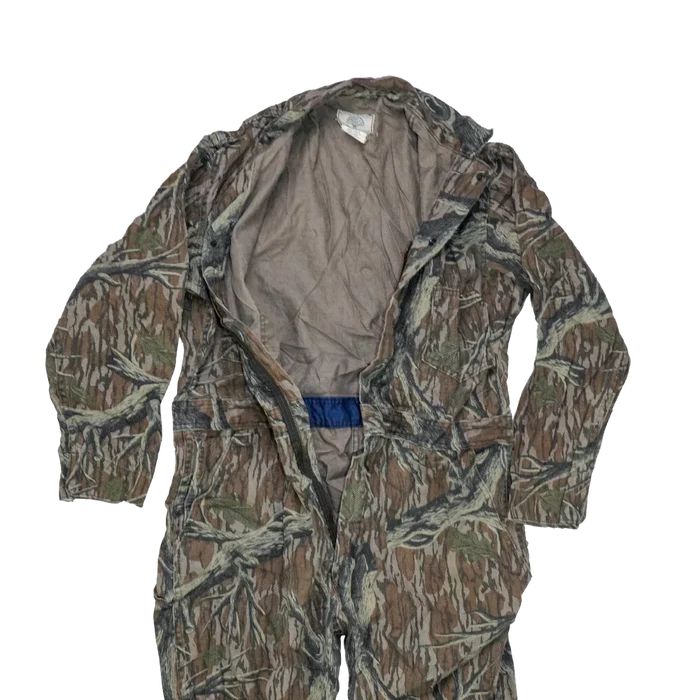 US Made Mossy Oak Camo Coveralls - XLarge - Army & Outdoors - Overalls