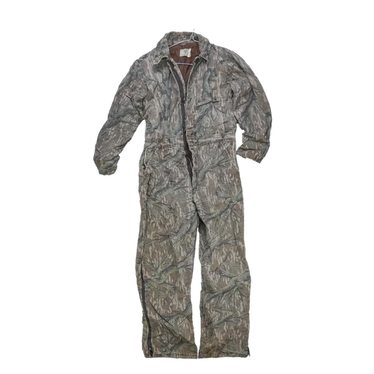 US Made Mossy Oak Lined Coveralls - Medium - Army & Outdoors - Overalls