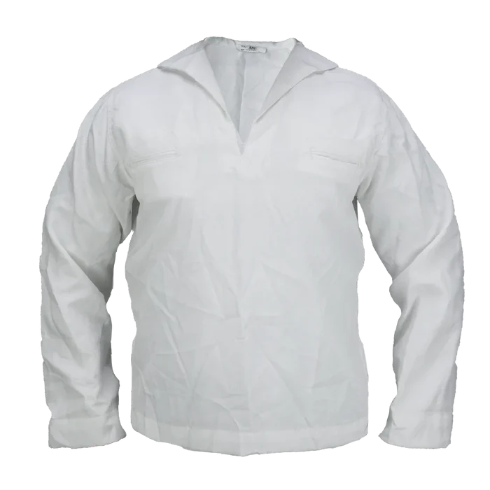 US Navy Sailor White Middy - US Navy Surplus - Dress Shirts