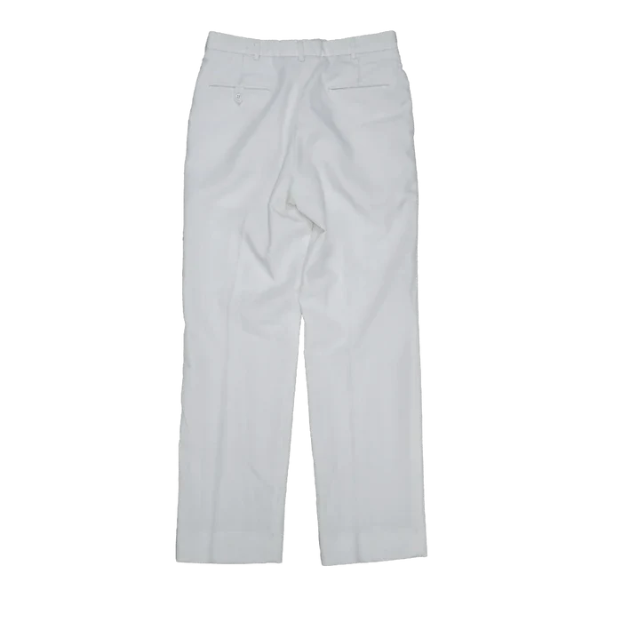 US Navy White Service Dress Trousers - 32R, Medium - US Navy Surplus - Dress Trousers
