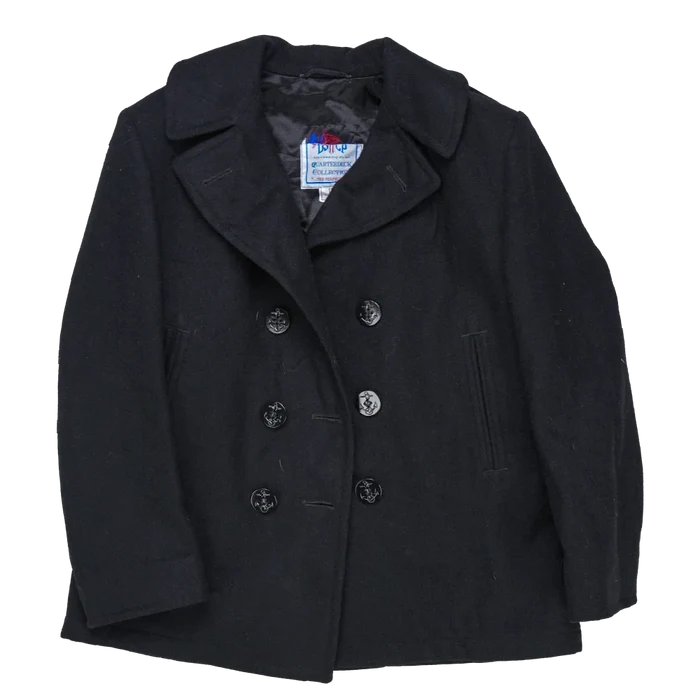 US Navy Women's Wool Pea Coat - 12S, Medium - US Navy Surplus - Great Coats