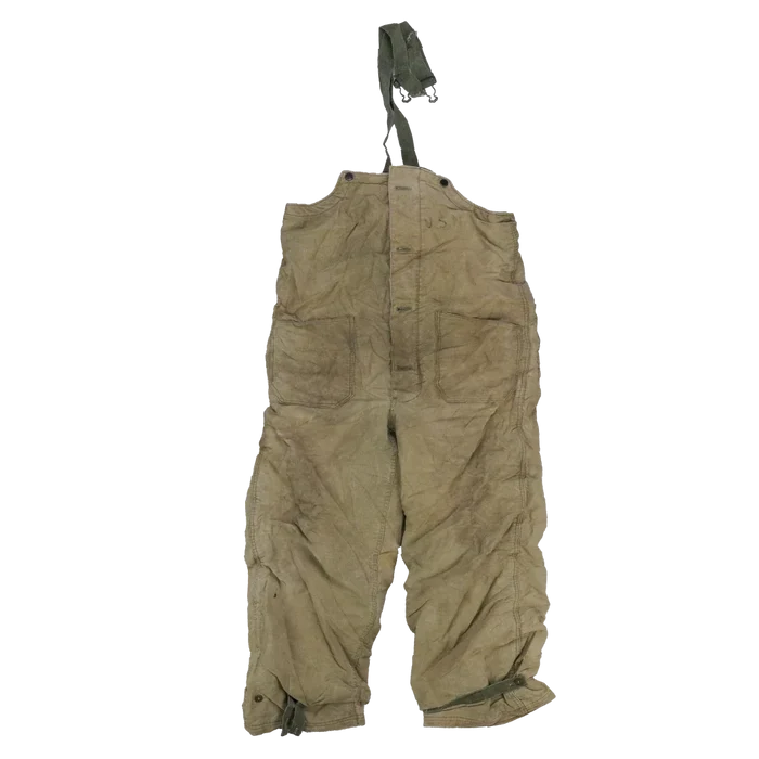 US Navy WW2 N-1 Deck Bib Overalls - Medium - US Navy Surplus - Work Trousers