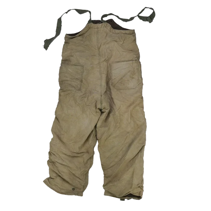 US Navy WW2 N-1 Deck Bib Overalls - Medium - US Navy Surplus - Work Trousers
