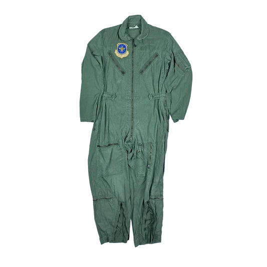 USGI 1960s OG107 Flying Coveralls - Medium Regular - Army & Outdoors - Overalls