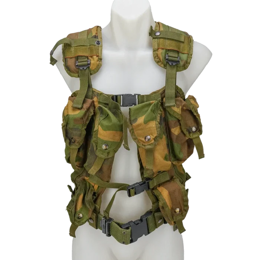 USGI 1st Gen Woodland Load Bearing Vest w/ Belt, Item 4 - Film Production Used - Collectables & Rarities
