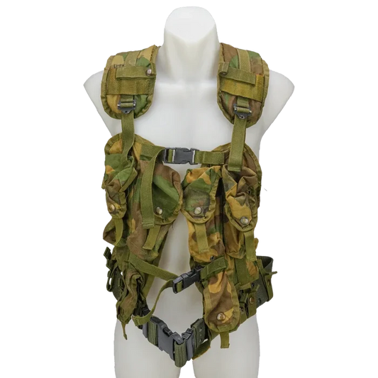 USGI 1st Gen Woodland Load Bearing Vest w/ Belt, Item 5 - Film Production Used - Collectables & Rarities