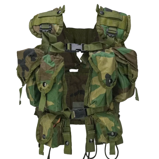 USGI 1st Gen Woodland Load Bearing Vest - US Army Surplus - Combat Vests