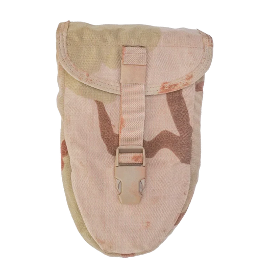 USGI 3 Colour Desert MOLLE Shovel Cover - US Army Surplus - Utility Pouches