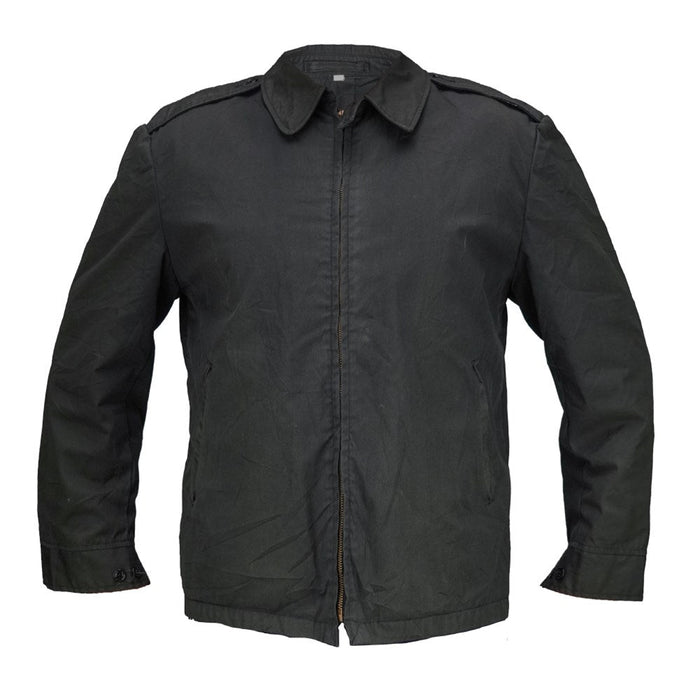 USGI 80s Black Windbreaker Jacket - US Army Surplus - Flight Jackets