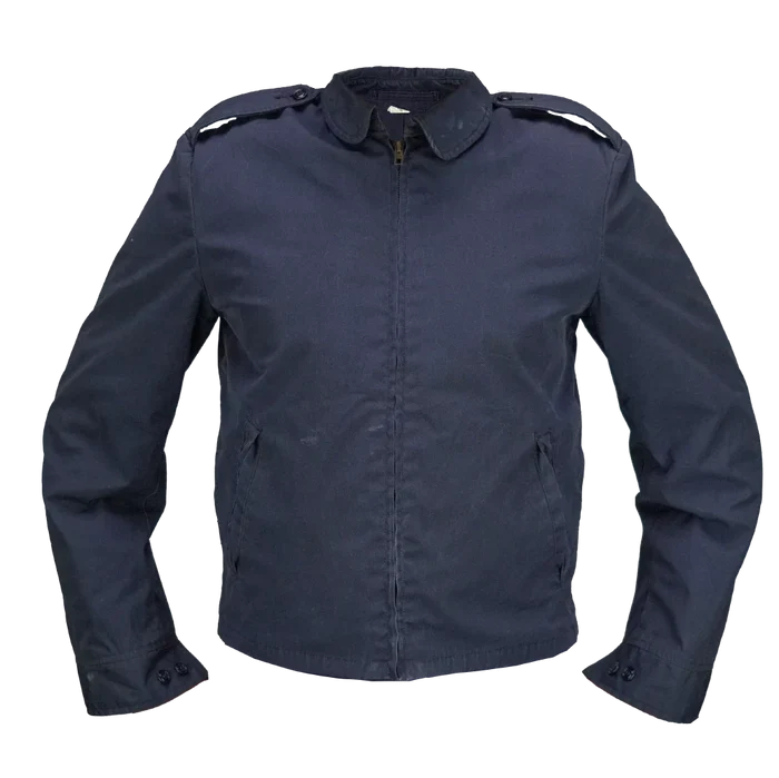 USGI 80s Blue Windbreaker Jacket - US Army Surplus - Field Jackets