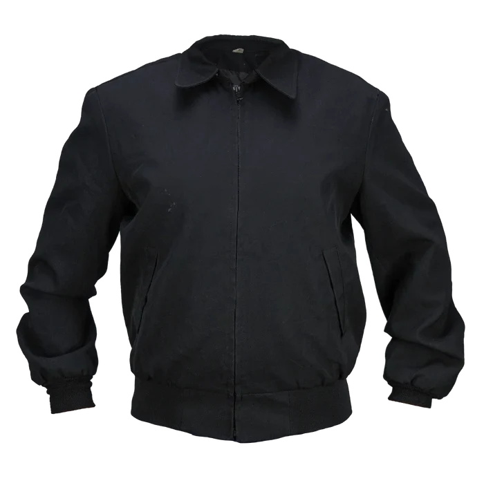 USGI 90s Black Windbreaker Jacket - US Army Surplus - Flight Jackets