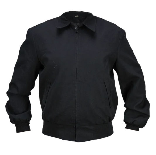 USGI 90s Black Windbreaker Jacket - US Army Surplus - Flight Jackets