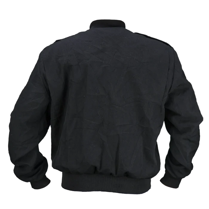USGI Black Officer Windbreaker Jacket - US Army Surplus - Flight Jackets