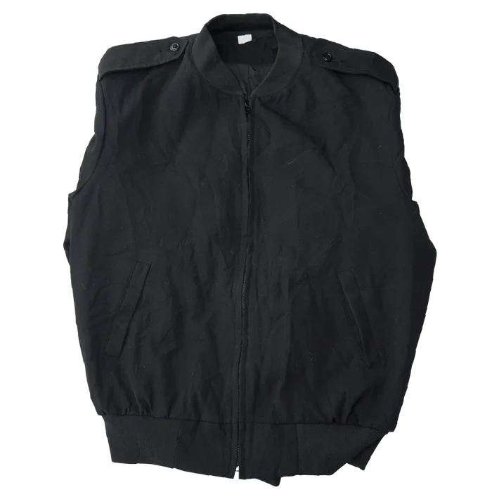 USGI Black Officer Windbreaker Jacket - US Army Surplus - Flight Jackets