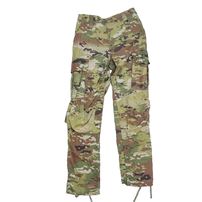 USGI Multicam Improved Hot Weather Women's Pants - Size 28L, Medium - US Army Surplus - Combat Trousers
