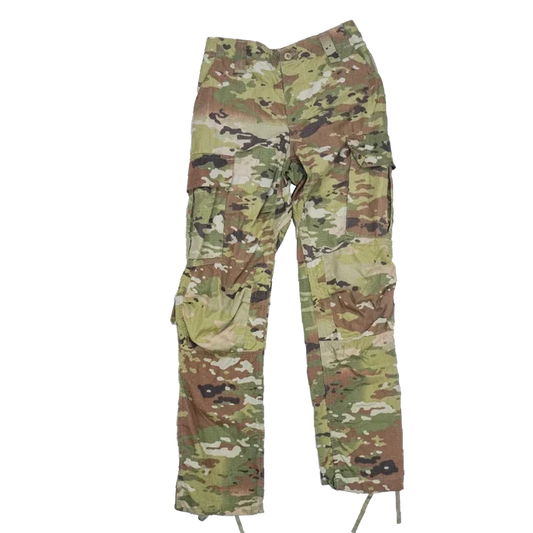 USGI Multicam Improved Hot Weather Women's Pants - Size 28L, Medium - US Army Surplus - Combat Trousers