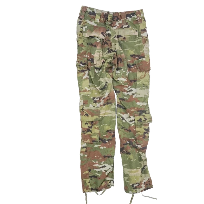 USGI Multicam Improved Hot Weather Women's Pants - Size 28L, Medium - US Army Surplus - Combat Trousers
