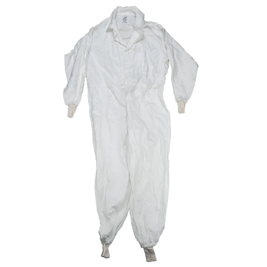 USGI White Cotton Coveralls - 2XLarge - US Army Surplus - Overalls