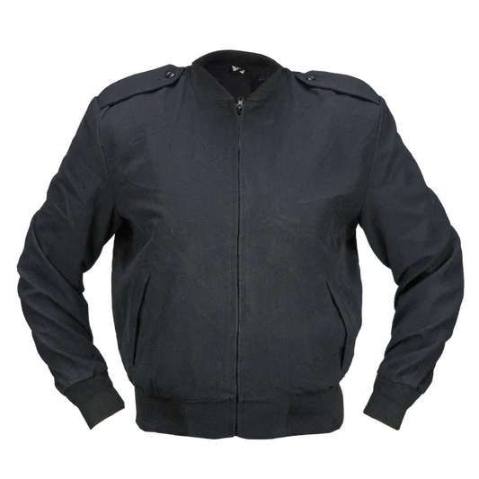 USGI Women's Officer Black Windbreaker Jacket - US Army Surplus - Flight Jackets