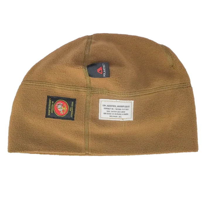 USMC Coyote Fleece Hardface Watch Cap - New - USMC Surplus - Beanies & Balaclavas