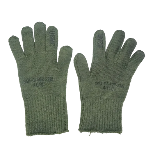 USMC Olive Grip Dot Gloves - USMC Surplus - Gloves