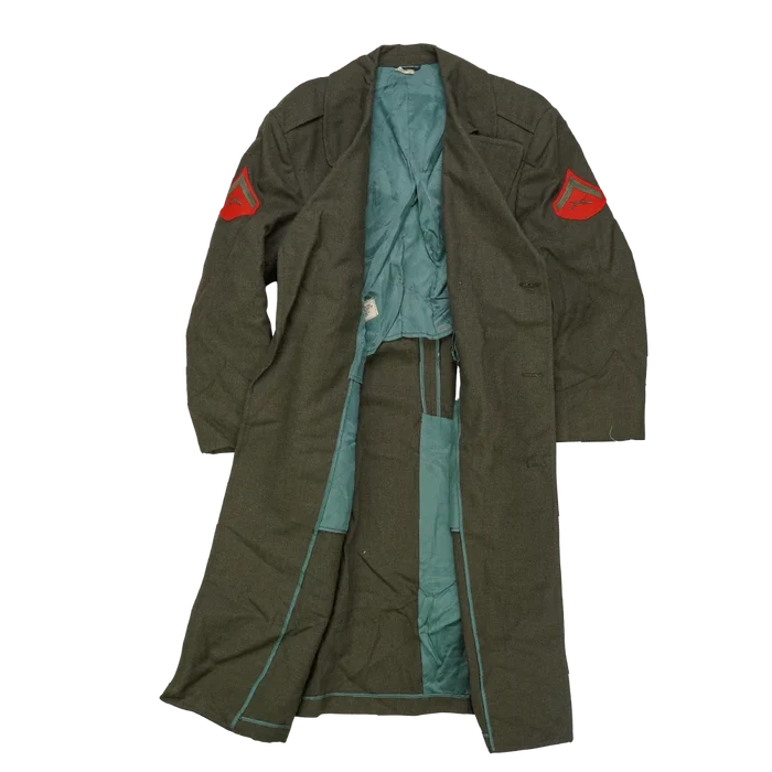 USMC Wool Overcoat - 38S - Medium - USMC Surplus - Great Coats
