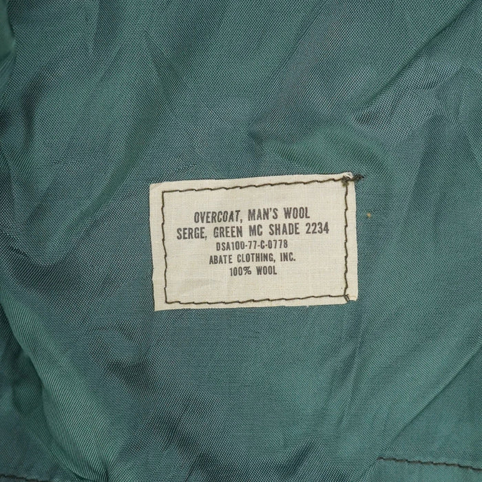 USMC Wool Overcoat - 38S - Medium - USMC Surplus - Great Coats