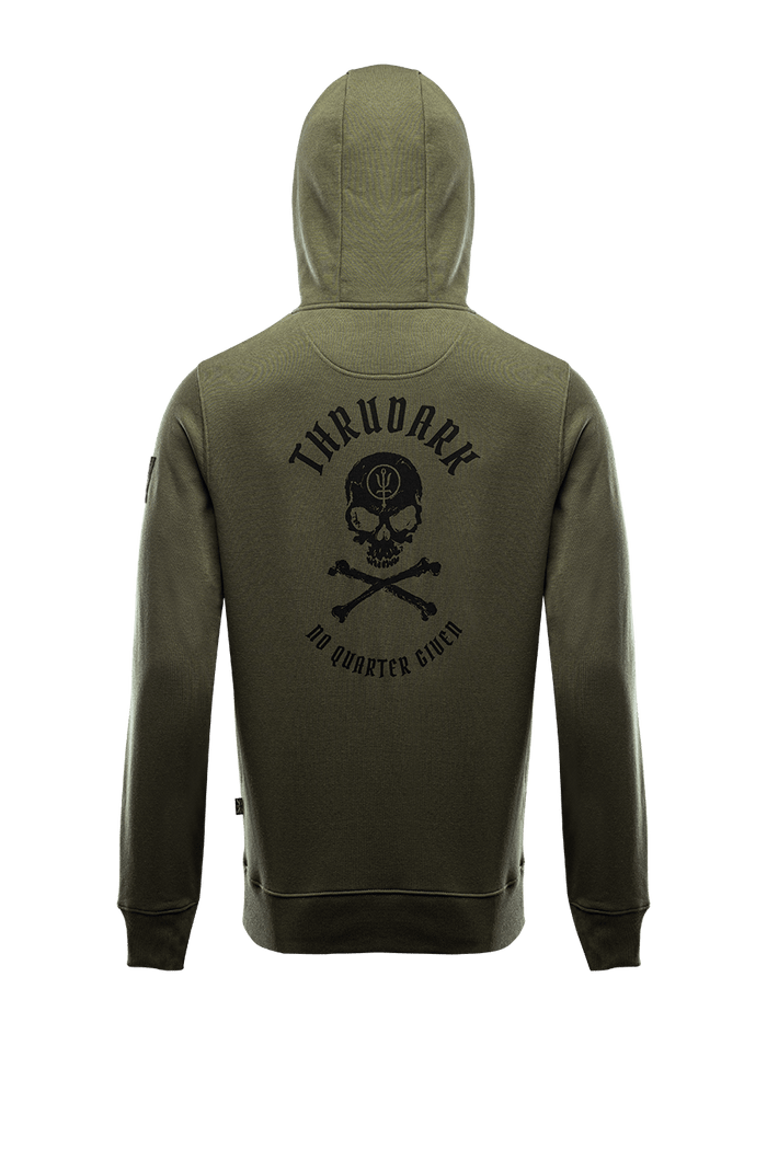 SM Cut of Out Vader Hoody - Nqg In Khaki (GM)