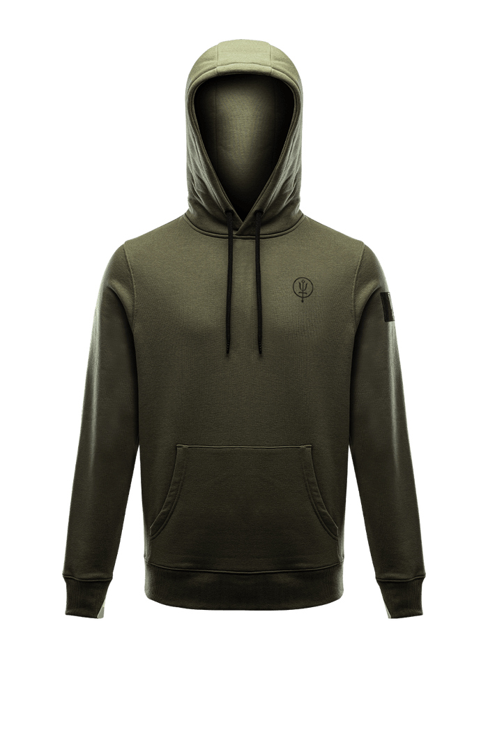 SM Cut of Out Vader Hoody - Nqg In Khaki (GM)