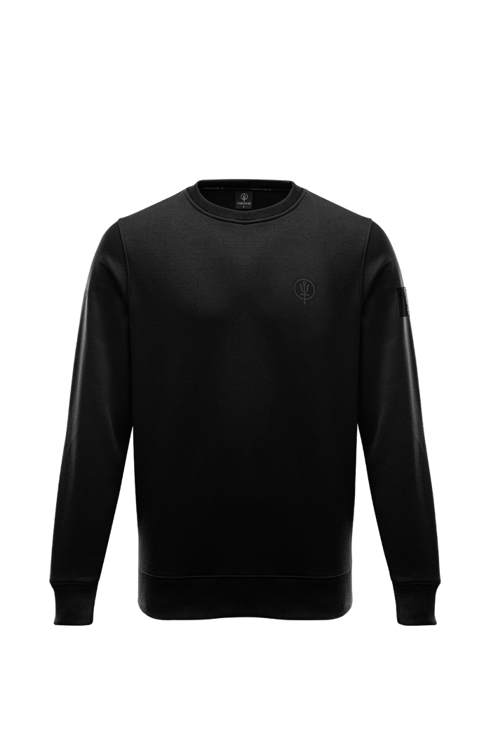 SM Cut of Out Vader Jumper - Nqg In Black (GM)