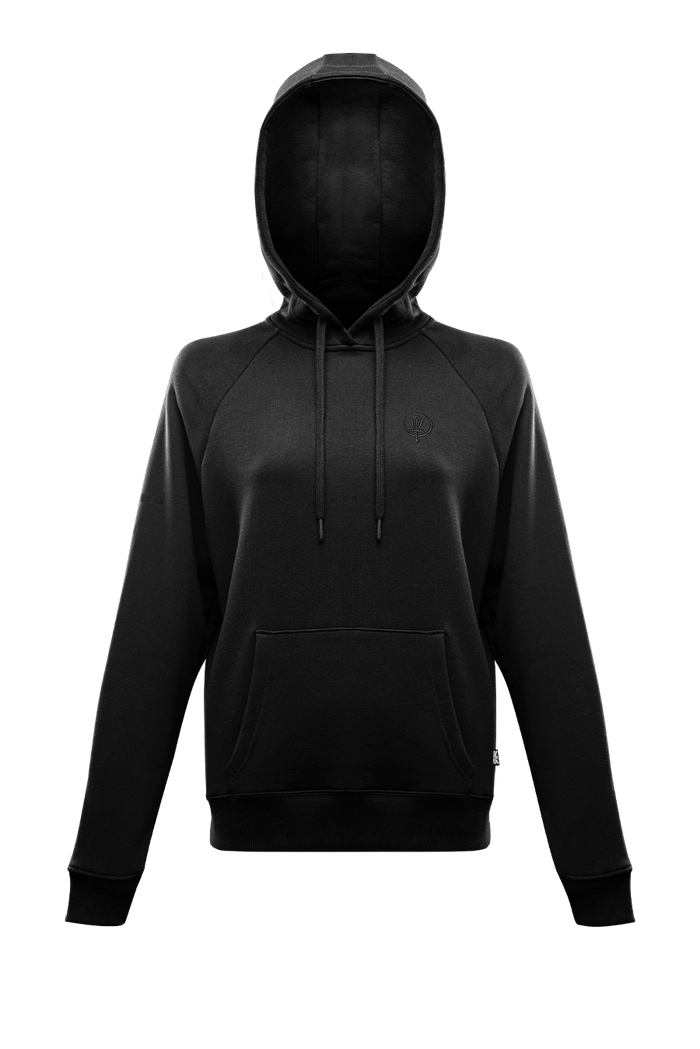 SM Cut of Out Valor Hoody In Obsidian Black (GM)