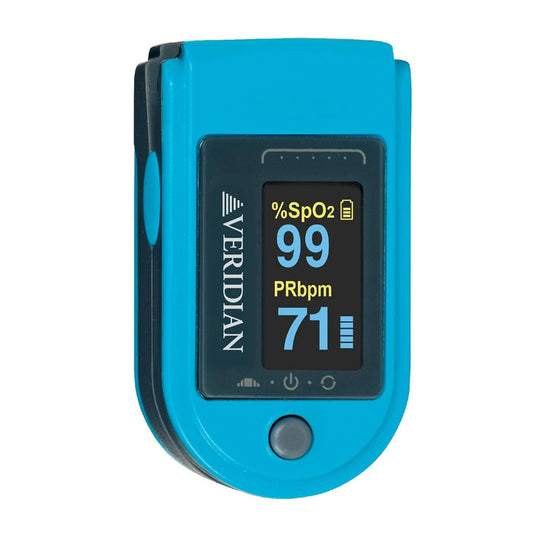Veridian Deluxe Fingertip Pulse Oximeter - 11-50D-Single - LL Medico