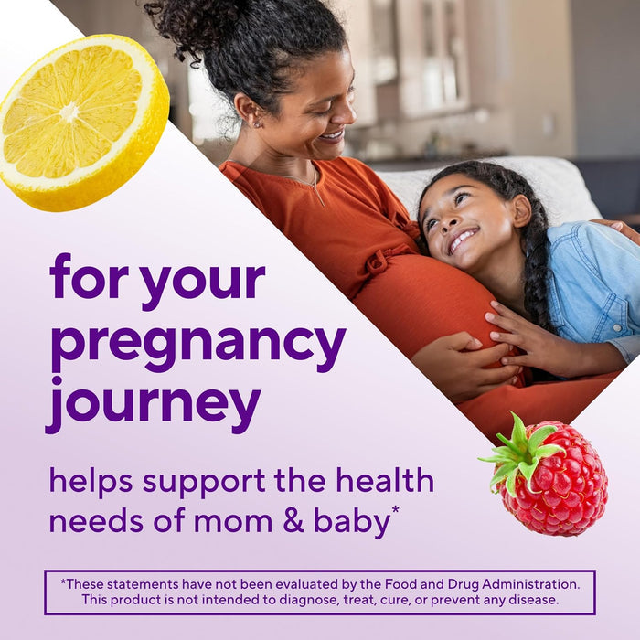 Vitafusion Prenatal Gummy Vitamins, Raspberry Lemonade Flavor, 90 ct - 02791701950 - LL Medico