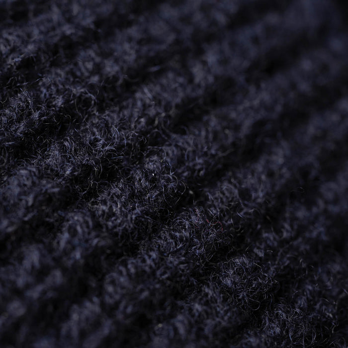 Creative Image Of Waffle Knit Beanie In Dark Sapphire (ITF)