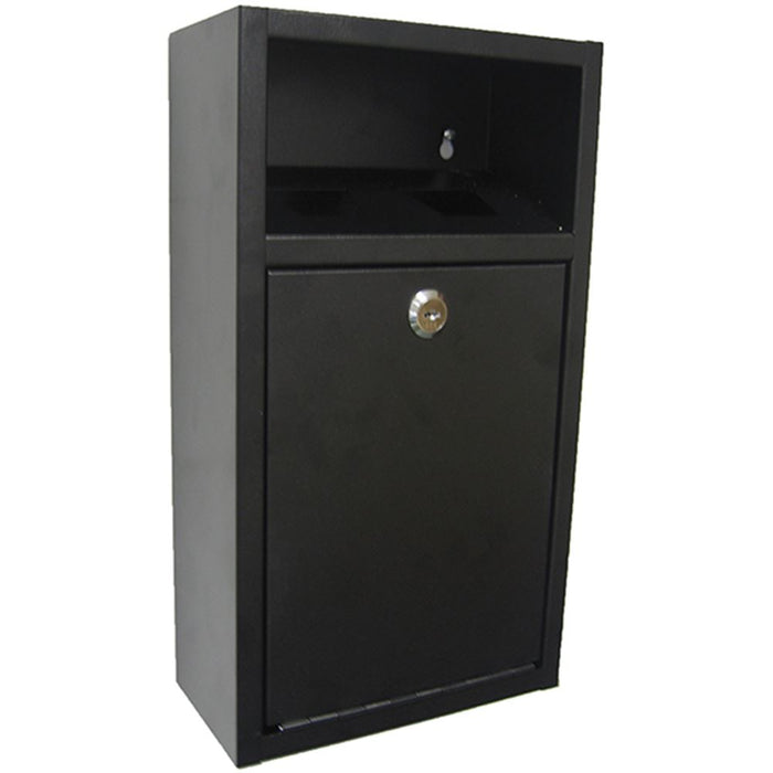 Wall Mounted Cigarette Butt Bin 20x36x10cm