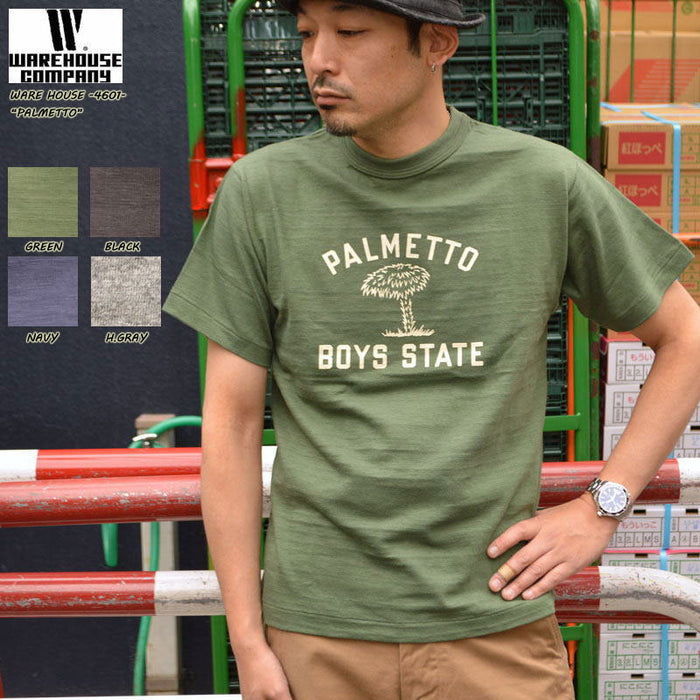 WAREHOUSE "4601" S/S Tee "PALMETTO"