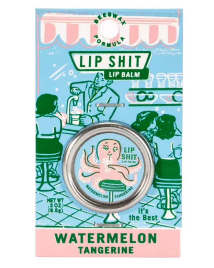 Lip Shit - Watermelon Tangerine by Blue Q sold by Le Monkey House