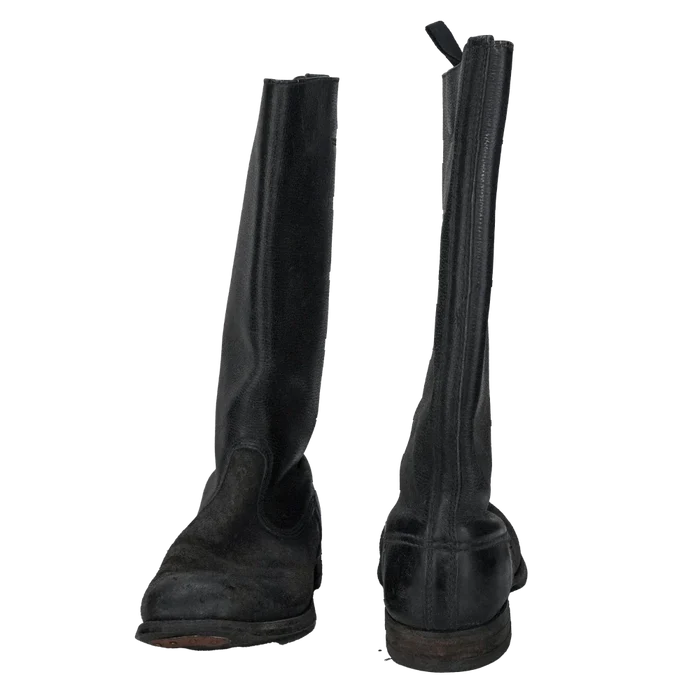 West German Police Riding Boots - 7 UK - German Army Surplus - Boots