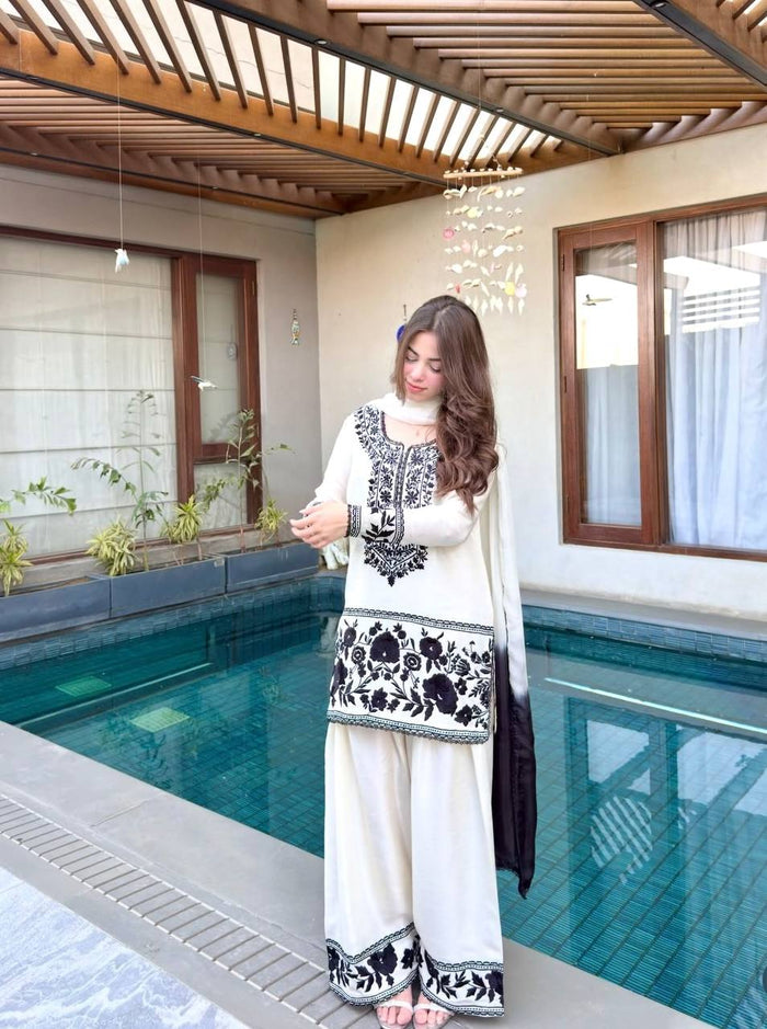 Whispers of Tradition Contemporary Chic Ensemble