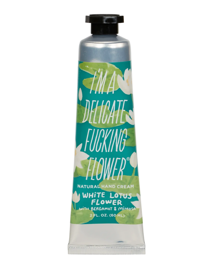 White Lotus hand cream by Blue Q, Sold by Le Monkey House