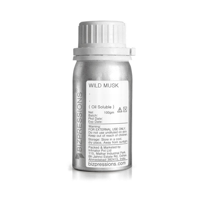 WILD MUSK - Fragrance ( Oil Soluble ) - 100 gm