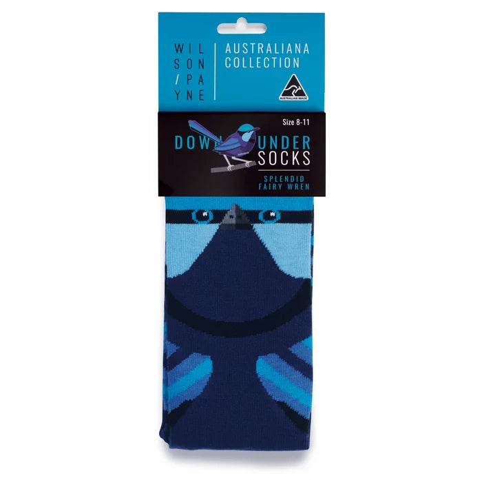 Wilson Payne Down Under Socks - Splendid Fairy Wren