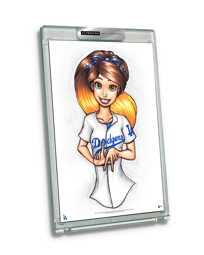 WinS® Dodgers Konni Mackenzie Limited Edition Art Slab