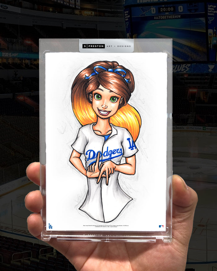 WinS® Dodgers Konni Mackenzie Limited Edition Art Slab