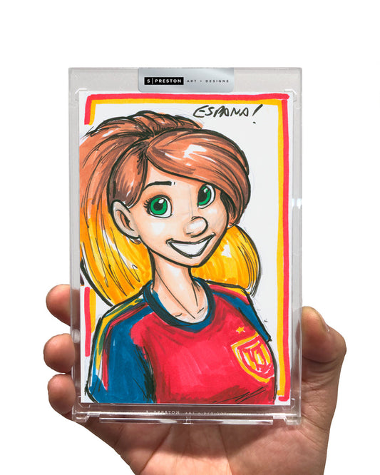 WinS® Every Day Konni Mackenzie Original Art - Espana
