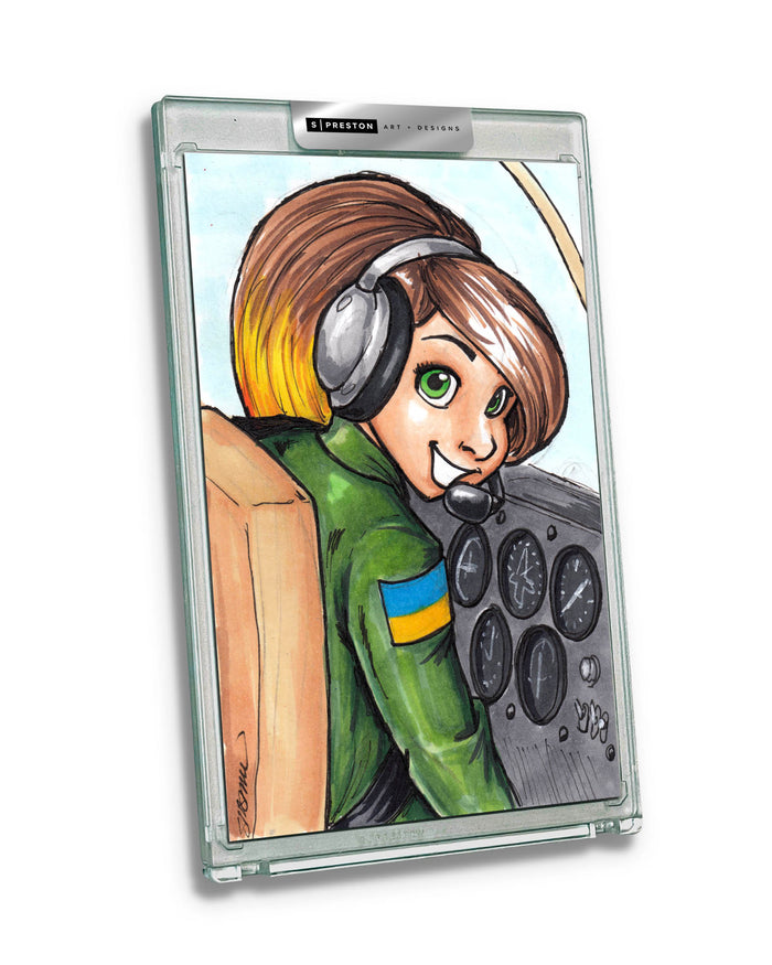 WinS® Every Day Konni Mackenzie Original Art Slab 2023-11-28 - UKRAINE