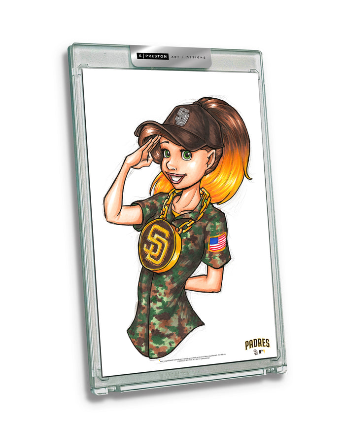 WinS® Padres Konni Mackenzie Limited Edition Art Slab